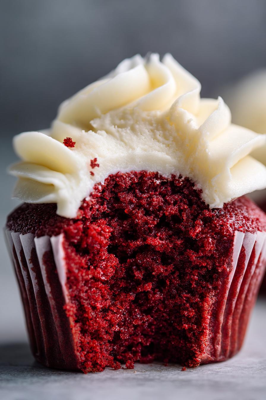 Bloody Red Velvet Cupcakes