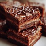 BurgerSpooky Spiderweb Brownies