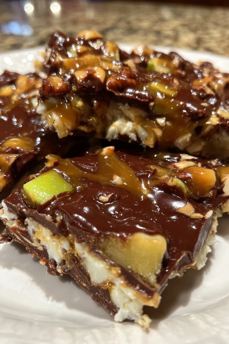 Caramel Apple Bark