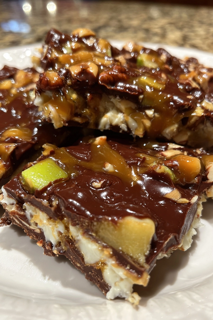 Caramel Apple Bark