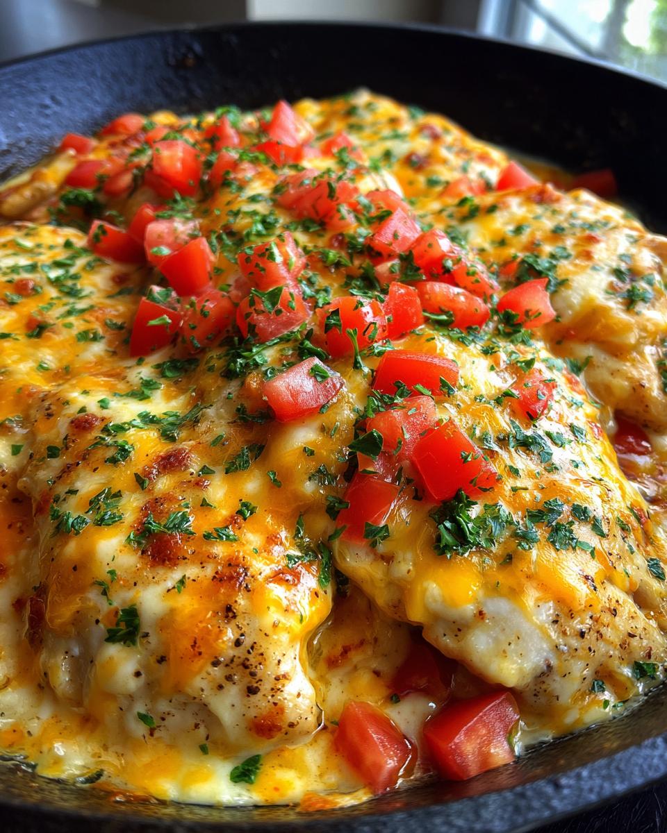 Cheesy Chicken Skillet