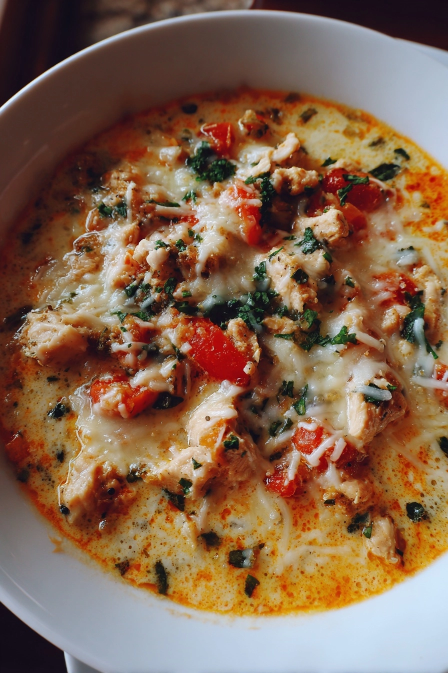 Chicken Parmesan Soup