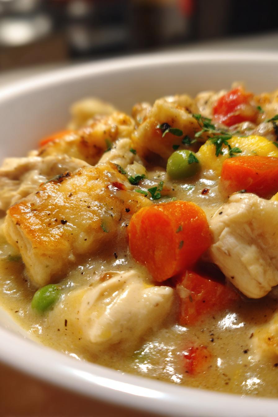 Chicken Pot Pie Soup Recipe