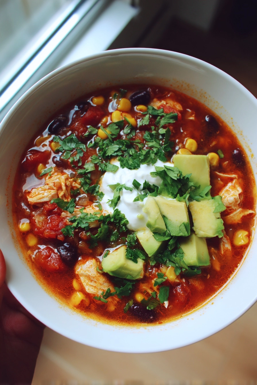 Chicken Taco Soup Recipe