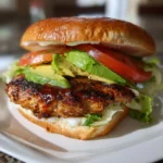 Chipotle Chicken Burger