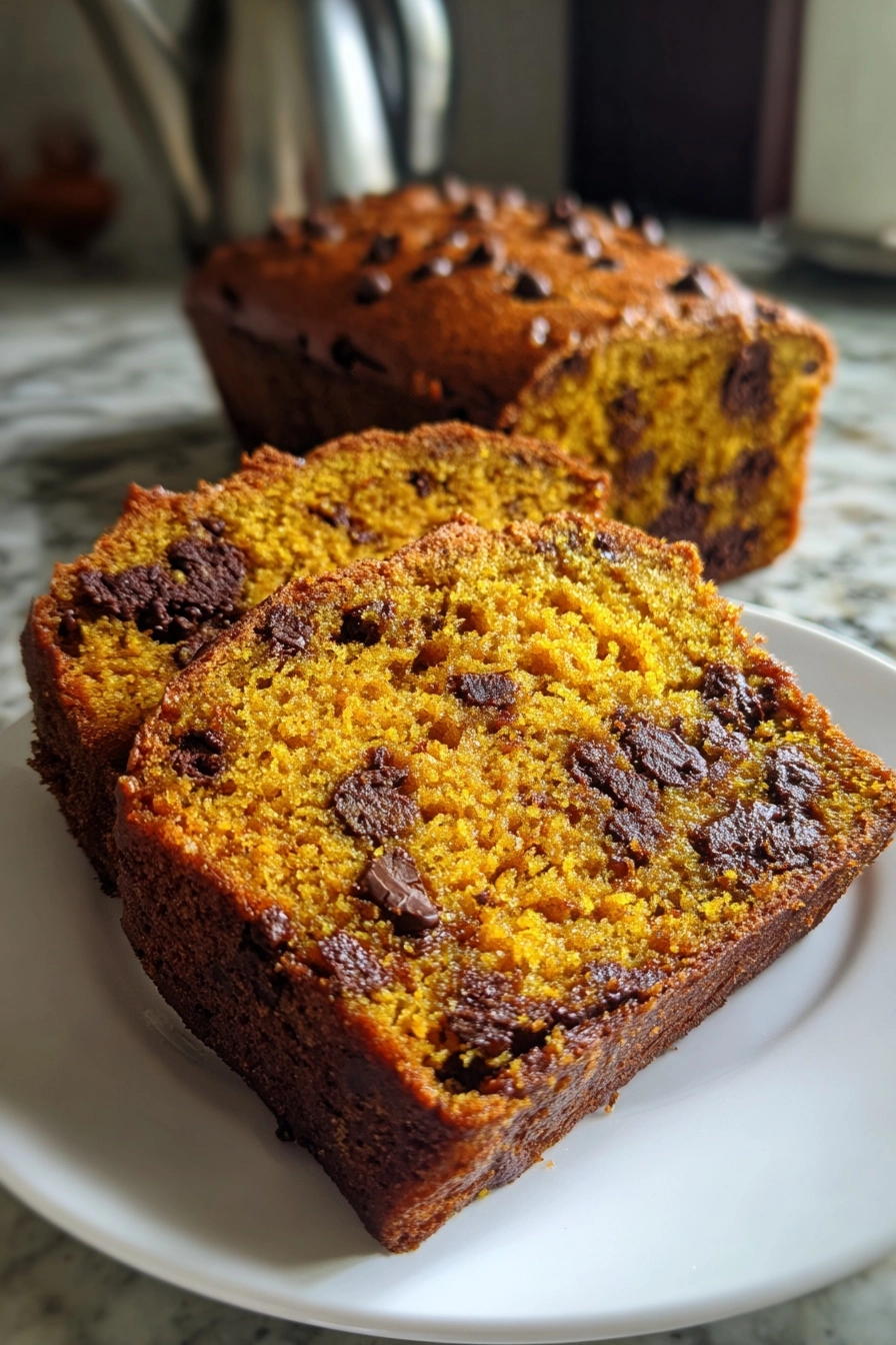 Chocolate Chip Pumpkin Bread