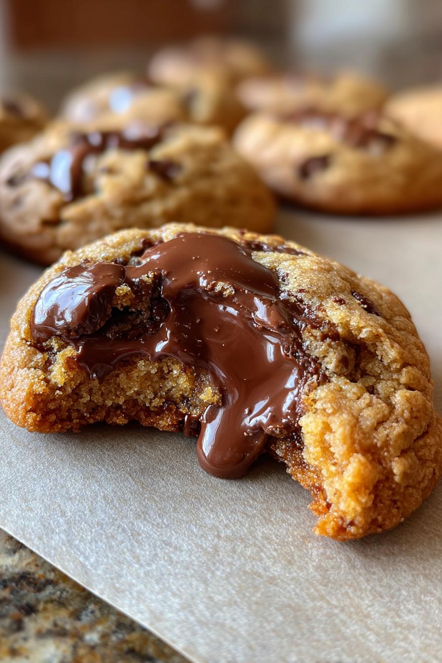 Chocolate-Covered Cookie Dough Cookies