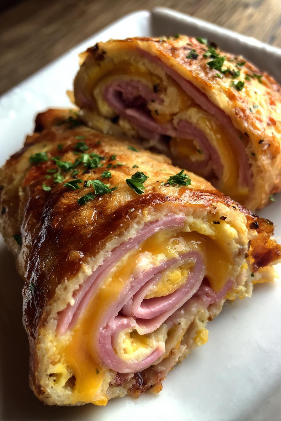 Classic Ham & Cheese Roll-Up Lunch Box