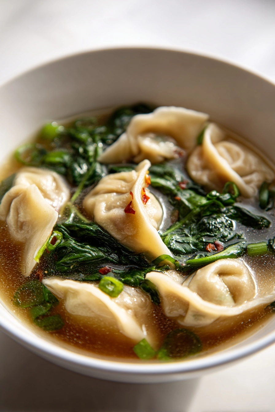 Comforting Potsticker Soup