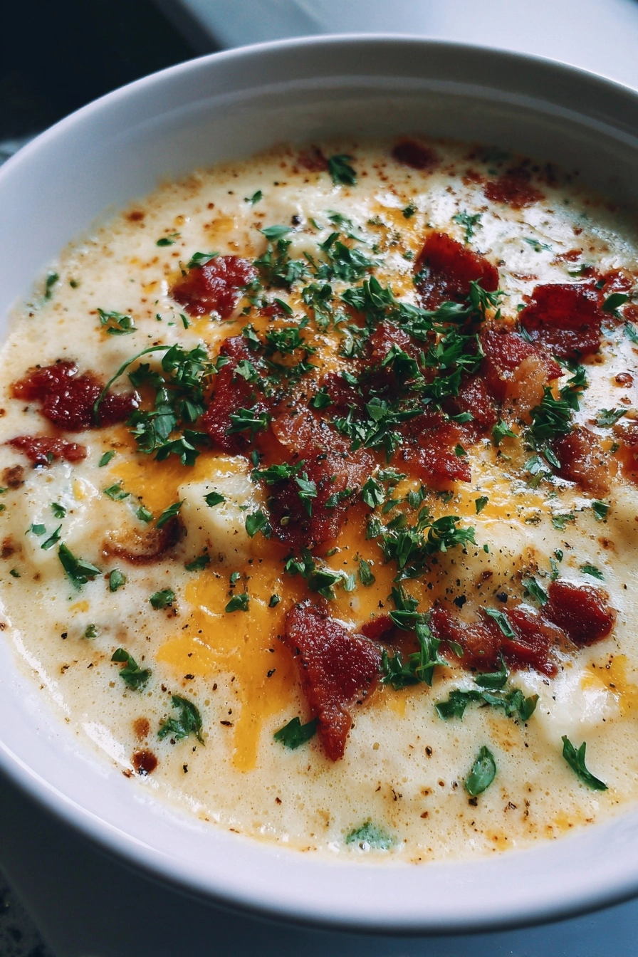 Crock Pot Crack Potato Soup