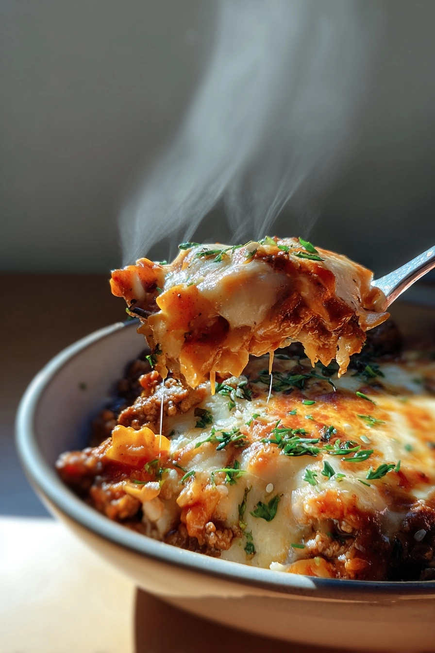 Crockpot Lasagna Soup