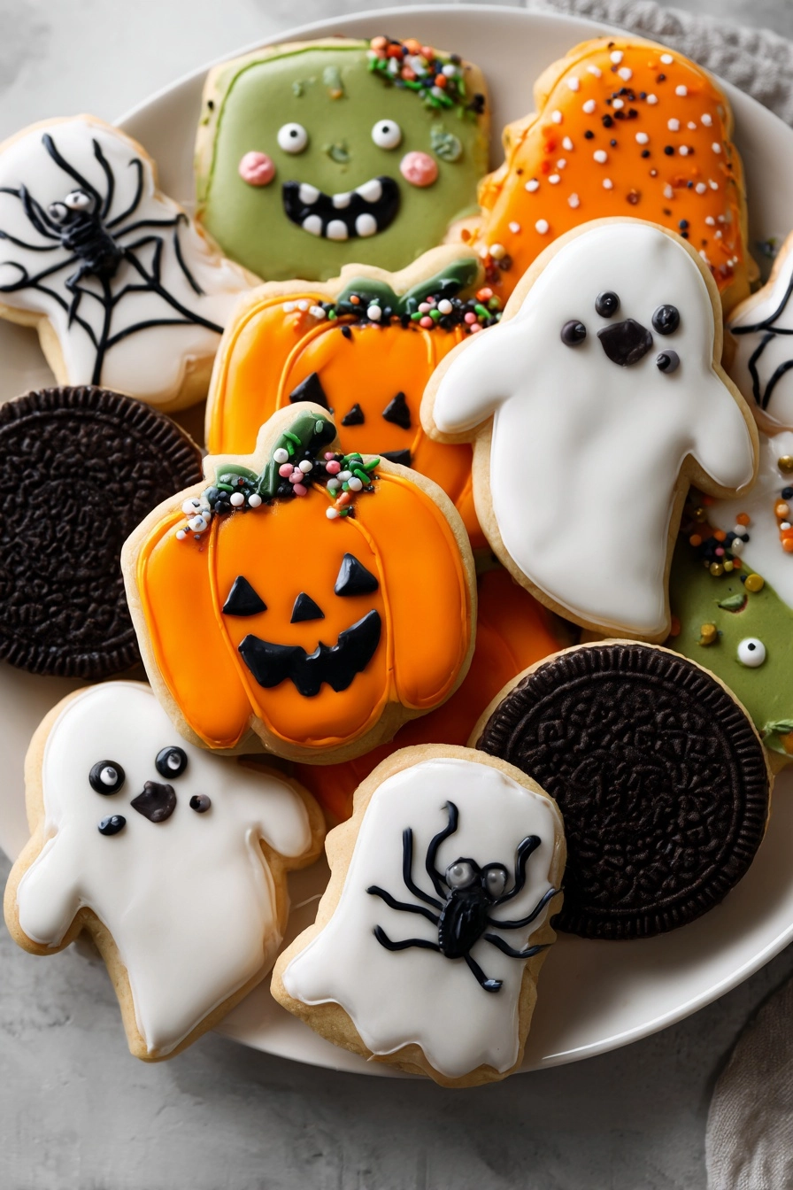Easiest Halloween Cookies Ever