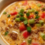 Easy Cheeseburger Soup