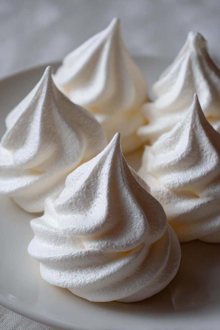 Ghost Meringue Cookies