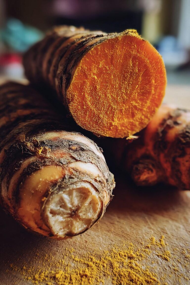 Golden turmeric carrot soup