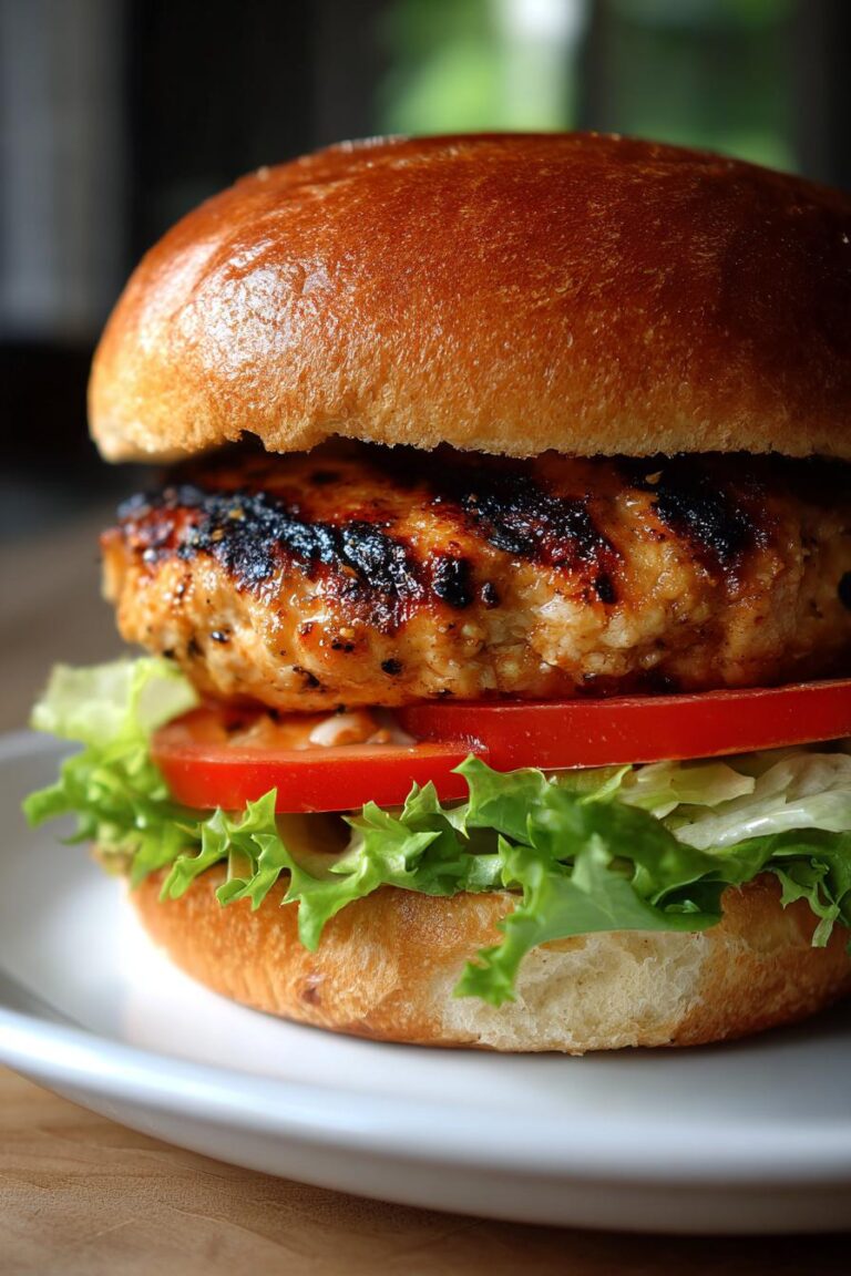 Grilled Chicken Burger