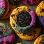 Halloween Oreo Stuffed Cookies