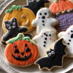 Halloween Shortbread Cookies