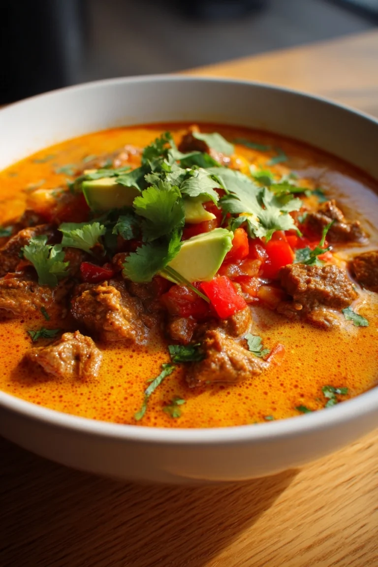 High Protein Creamy Taco Soup