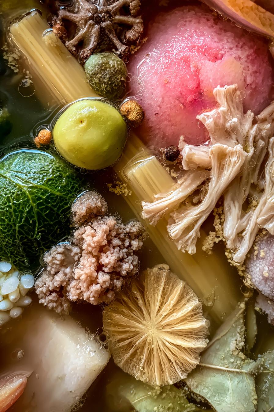 Immunity boosting broth soup