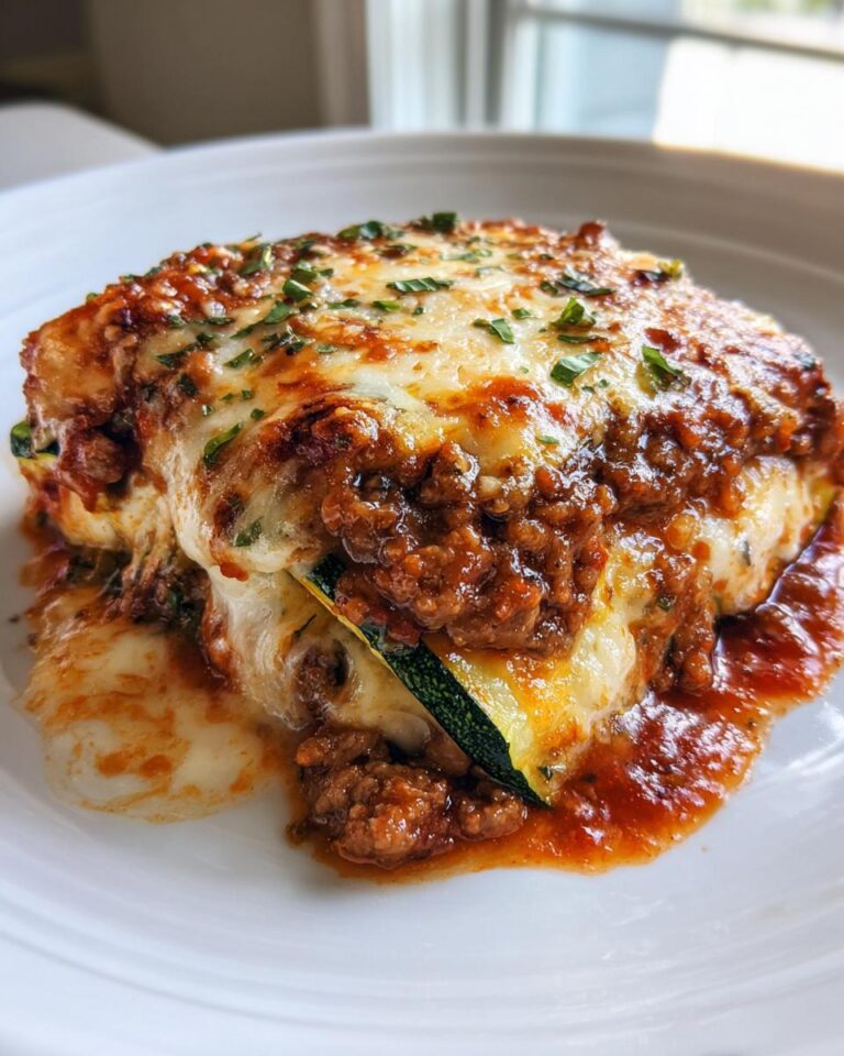 Keto Zucchini Lasagna