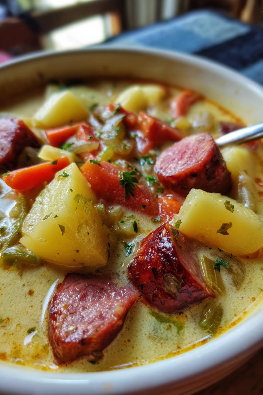 Kielbasa Potato Soup