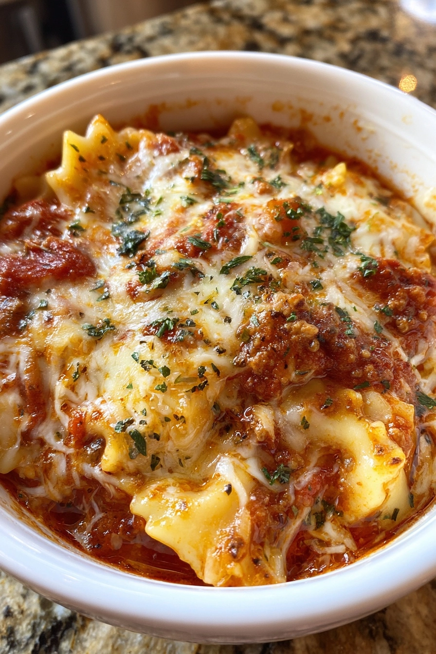 Lasagna Soup