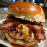 Maple Chicken & Bacon Sliders
