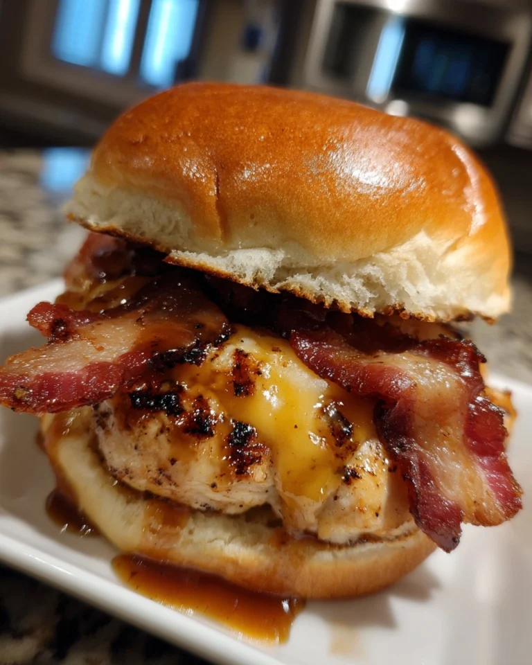 Maple Chicken & Bacon Sliders