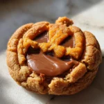 Milk Chocolate Stuffed Jack-O-Lantern Cookies