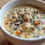 One-pot creamy chicken wild rice soup