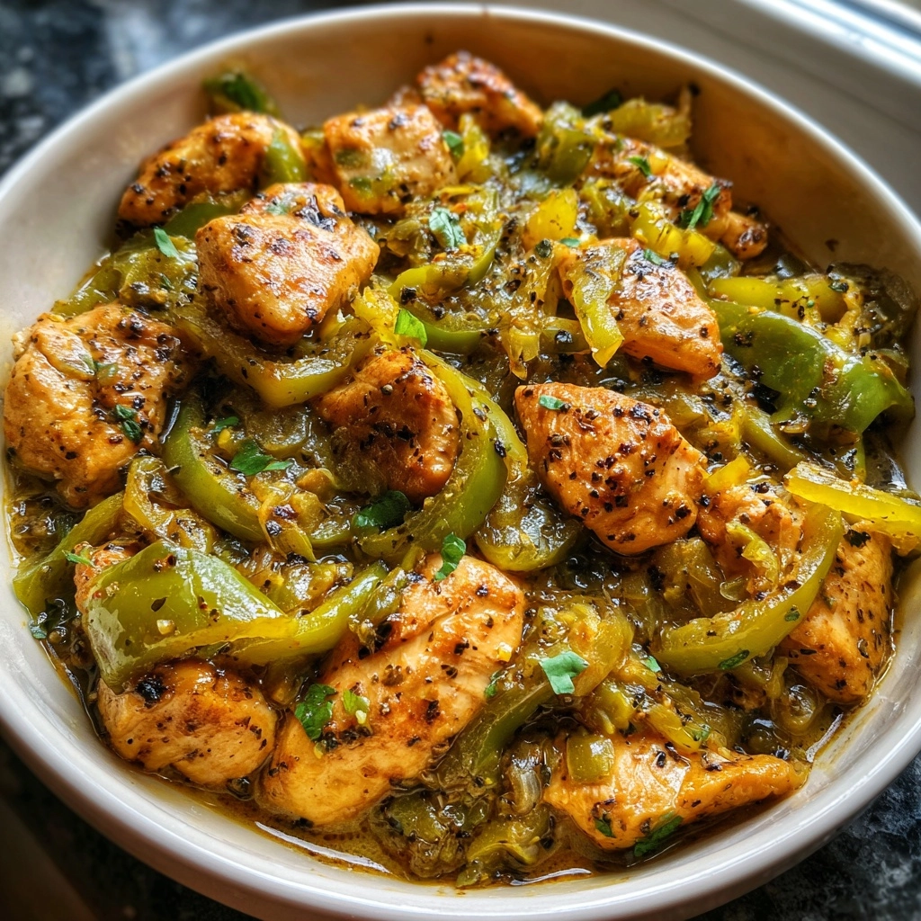 Pepperoncini Chicken Skillet