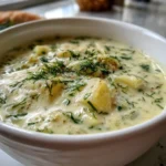 Polish Potato Soup with Dill