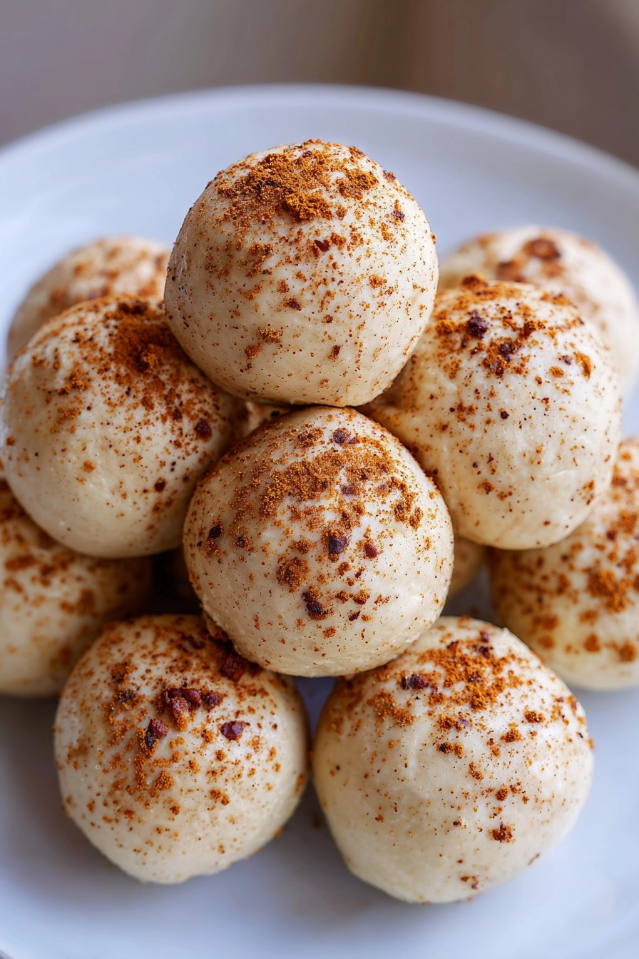 Pumpkin Cheesecake Truffles