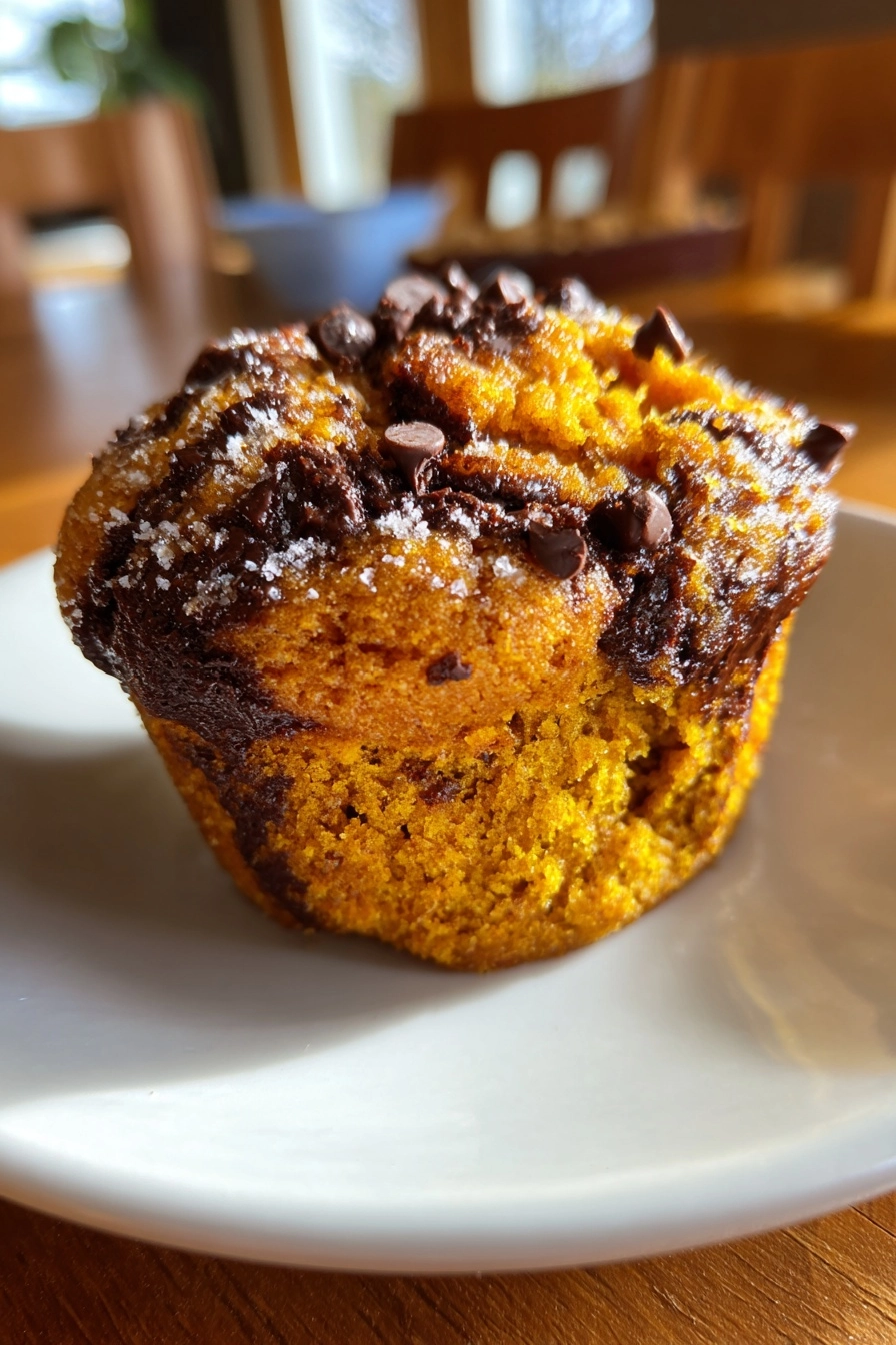 Pumpkin Chocolate Muffins