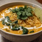 Pumpkin Coconut Curry Ramen