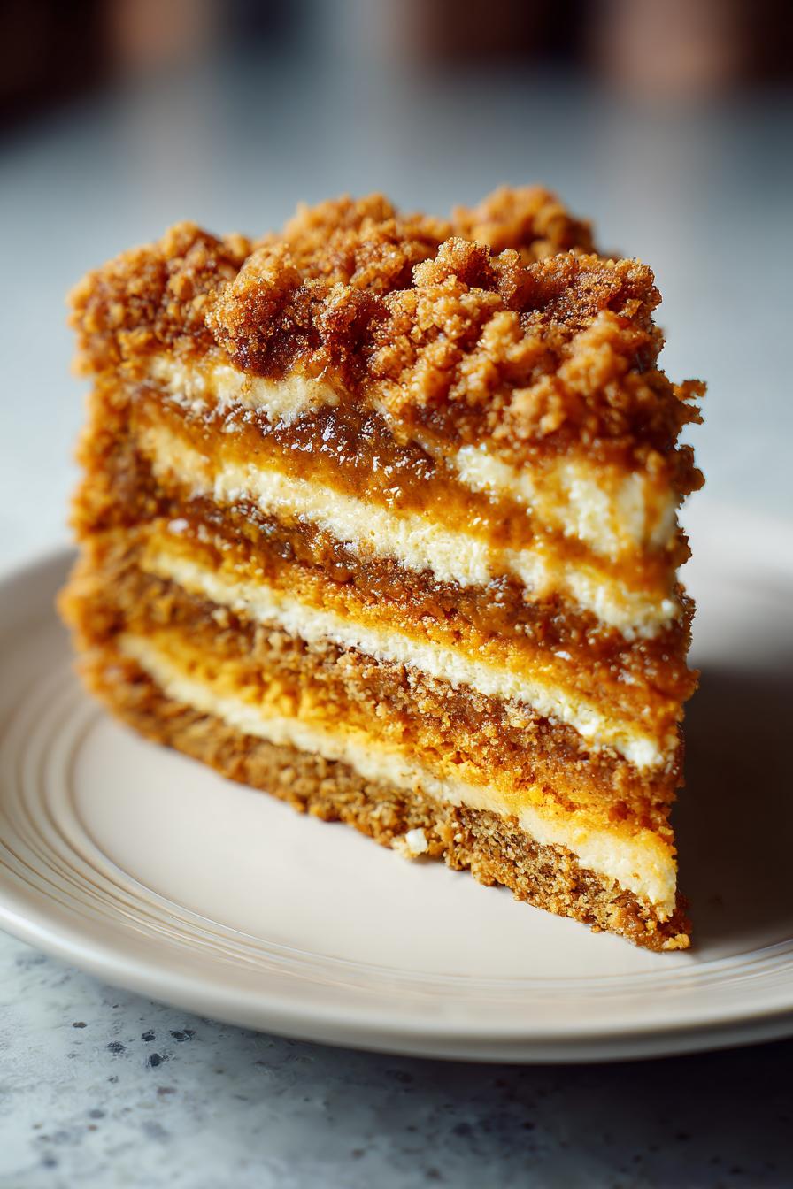 Pumpkin Coffee Cake (Food Charlatan)