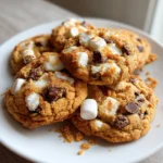 Pumpkin S’mores Cookies