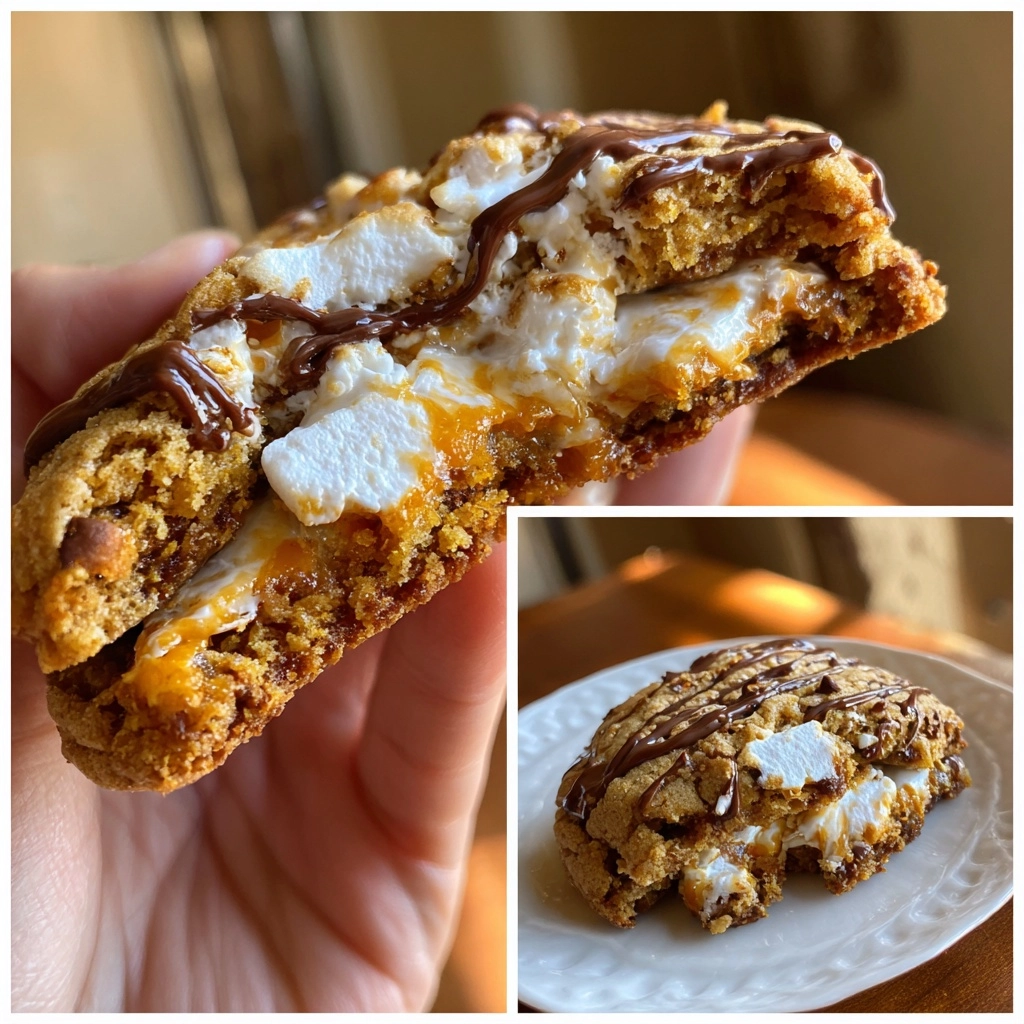 Pumpkin S’mores Cookies (Cozy Fall Treats)