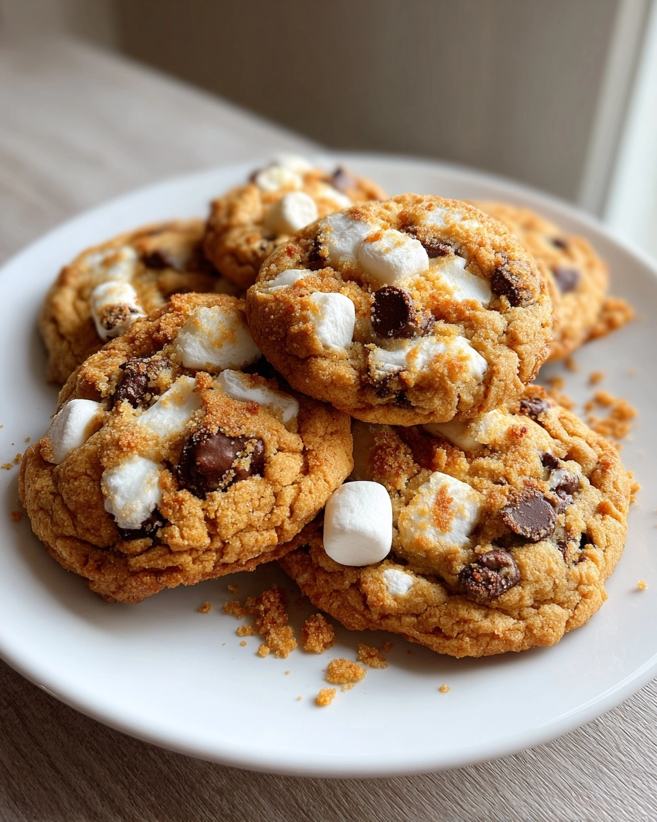 Pumpkin S’mores Cookies