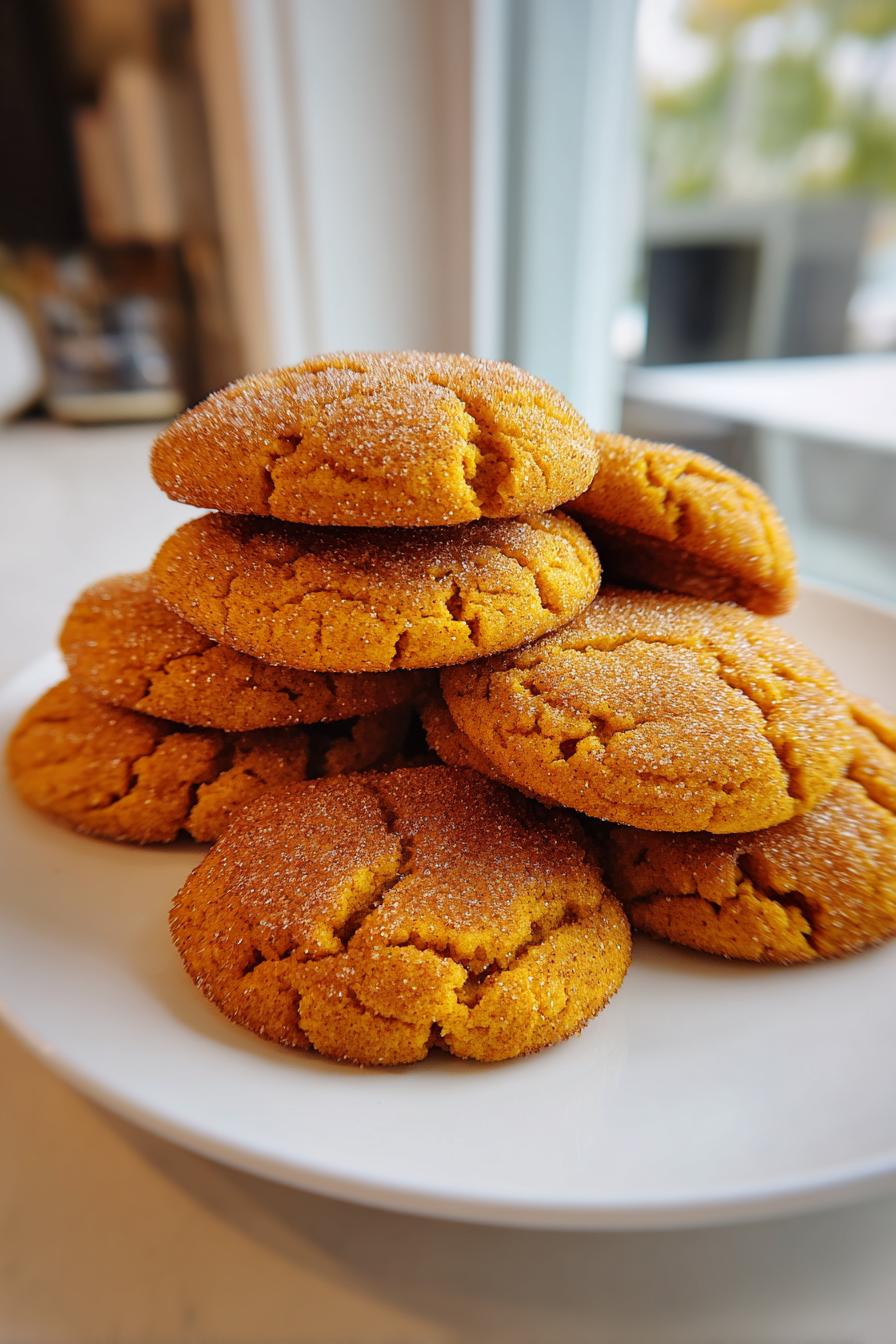 Pumpkin Spice Sugar Cookies