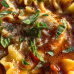 Slow Cooker Lasagna Soup