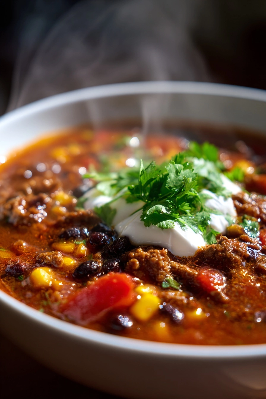 Slow Cooker Taco Soup
