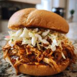 Smoky Chipotle Apple Pulled Jackfruit Sandwiches