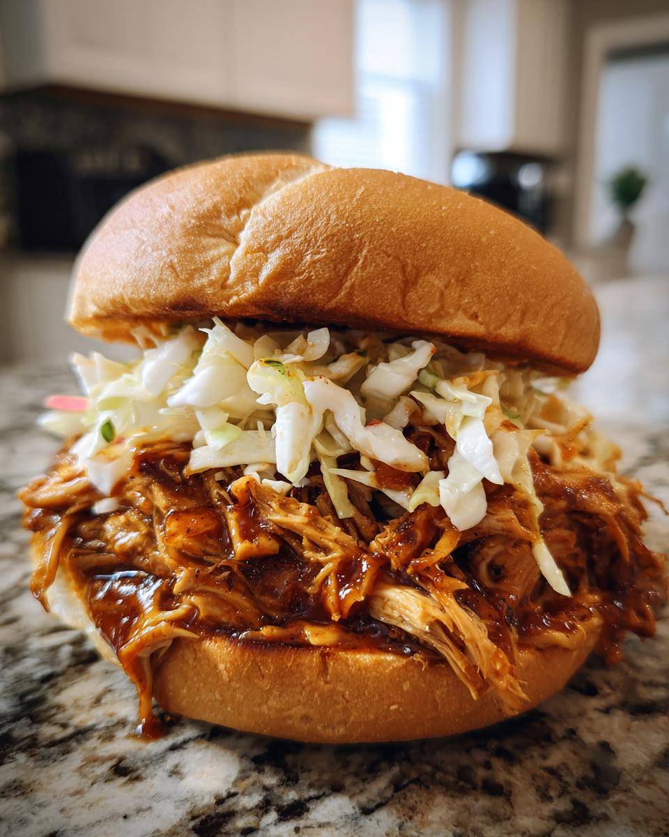 Smoky Chipotle Apple Pulled Jackfruit Sandwiches
