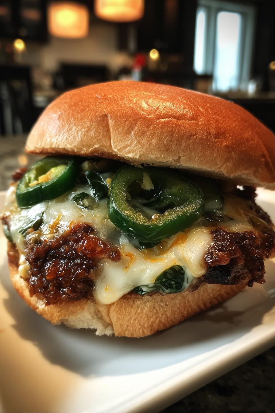 Spicy Jalapeño Burger