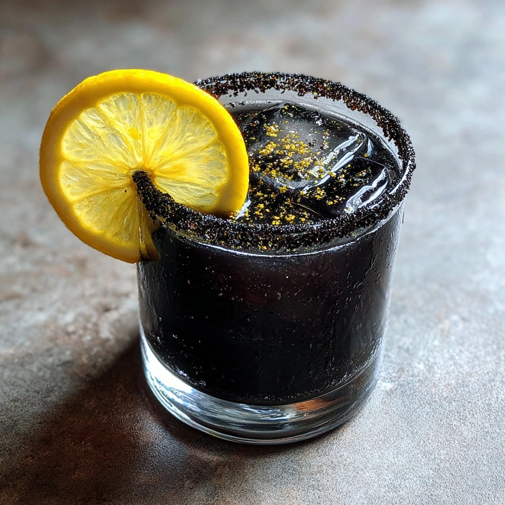 Spooky Black Lemonade