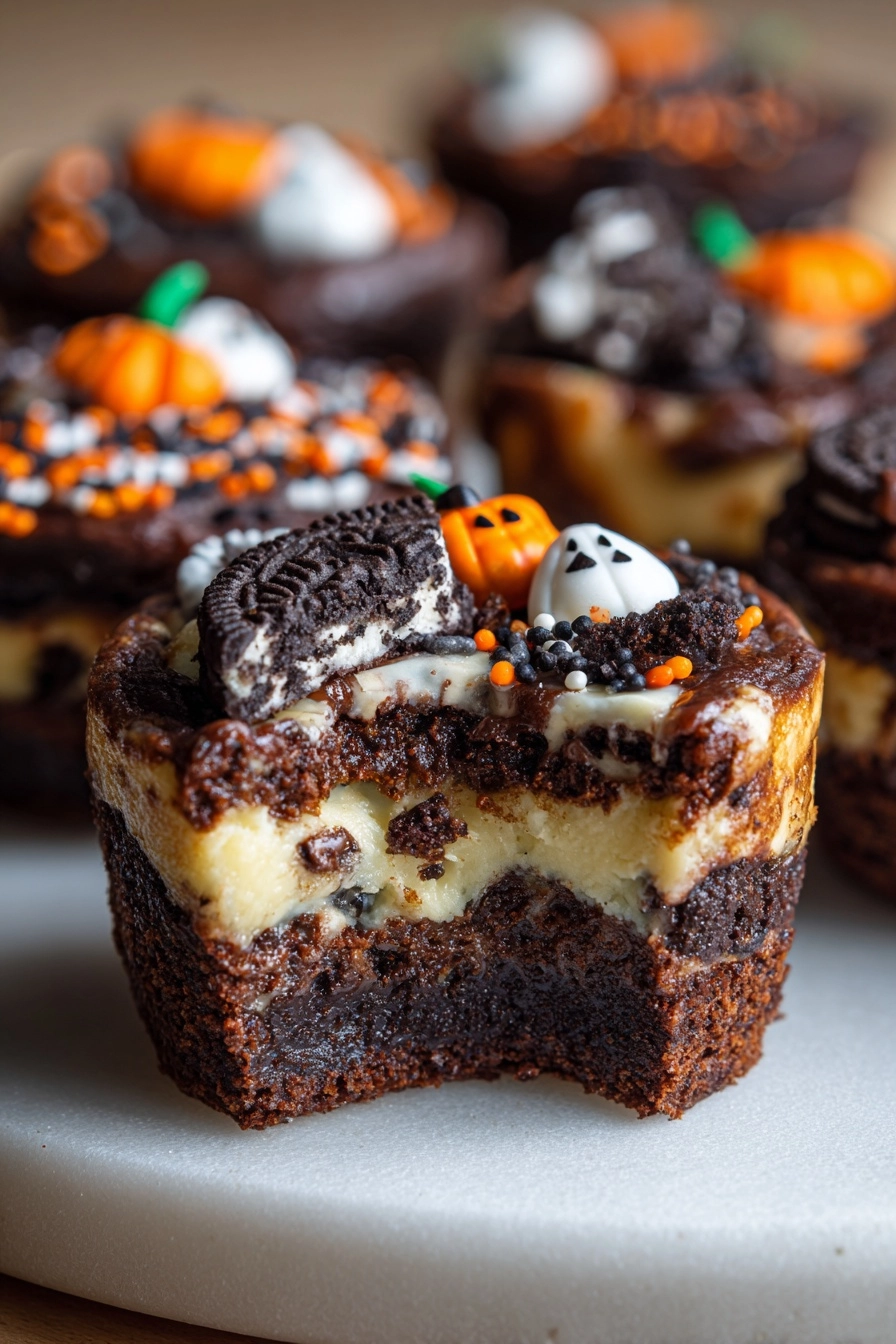 Spooky Oreo Brookie Cups and Stuffed Sugar Cookies