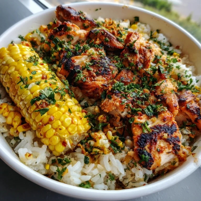 Street Corn Chicken Rice Bowl (Fiesta)