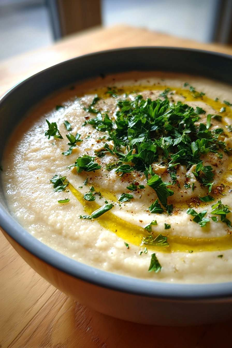 THE BEST WHITE BEAN SOUP